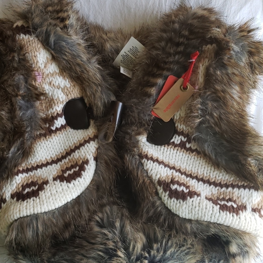 Gap Kids Faux Fur Vest